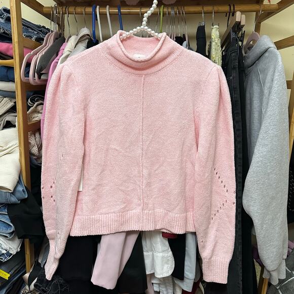 Aritzia Wilfred Ingrid Sweater Fairy Pink Size XS 73646 - Picture 12 of 15